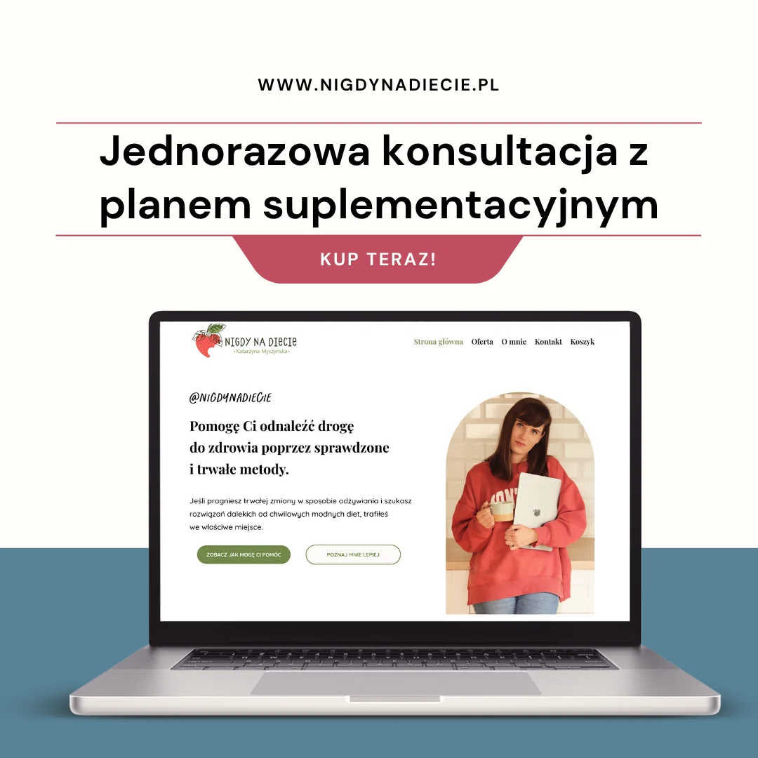 Jednorazowa konsultacja wraz z planem suplementacyjnym